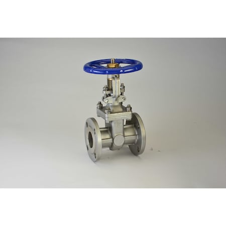 Chicago Valves And Controls 1", Stainless Steel Class 150 Flanged Gate Valve 21611010
